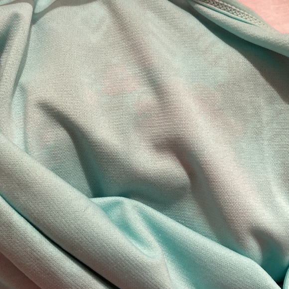 Girls multicolor swimsuit spaghetti strap raffle and tides on the sides size 7/8 - Picture 4 of 4